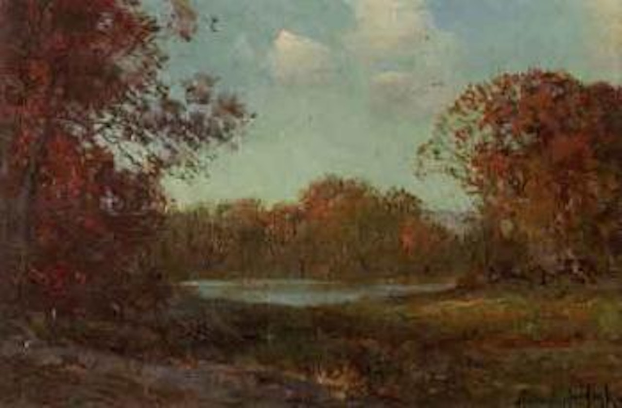 Late afternoon by Julian Onderdonk