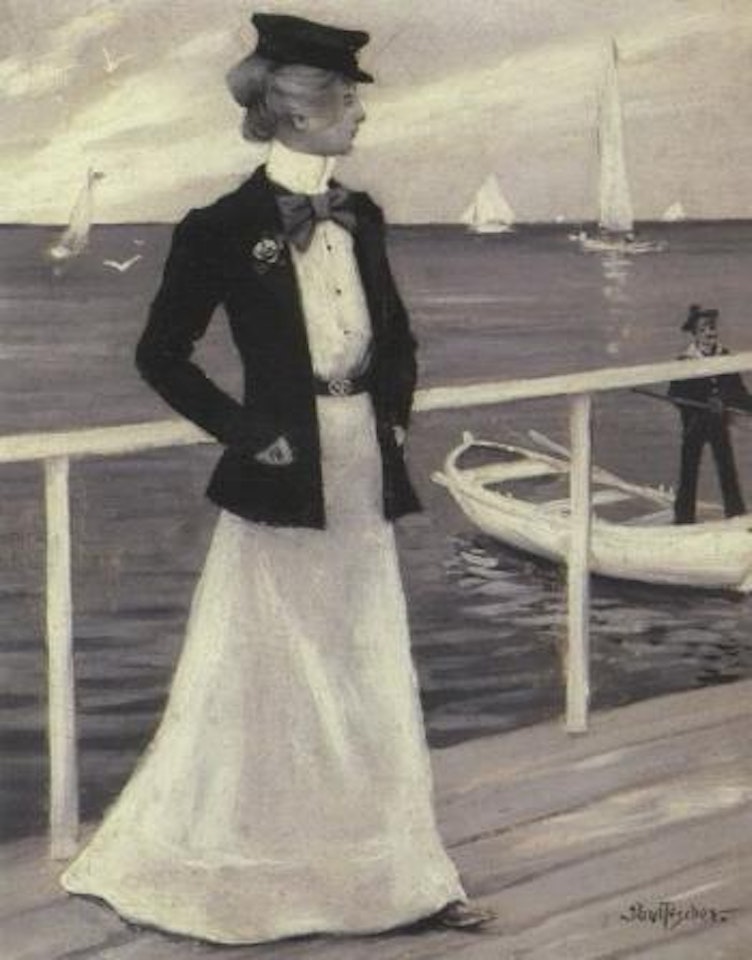 Princess Marie at Langelinie 1908 by Paul Fischer
