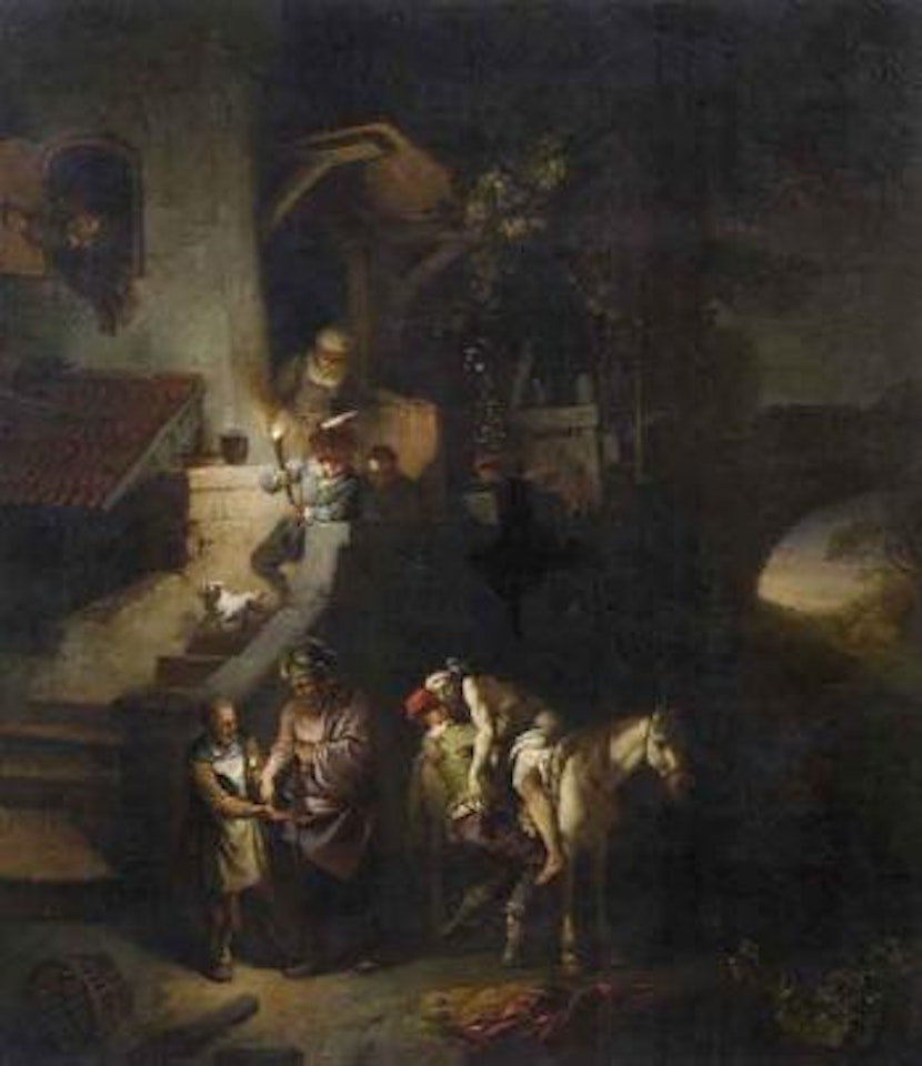 The Good Samaritan by Christian Wilhelm Ernst Dietrich