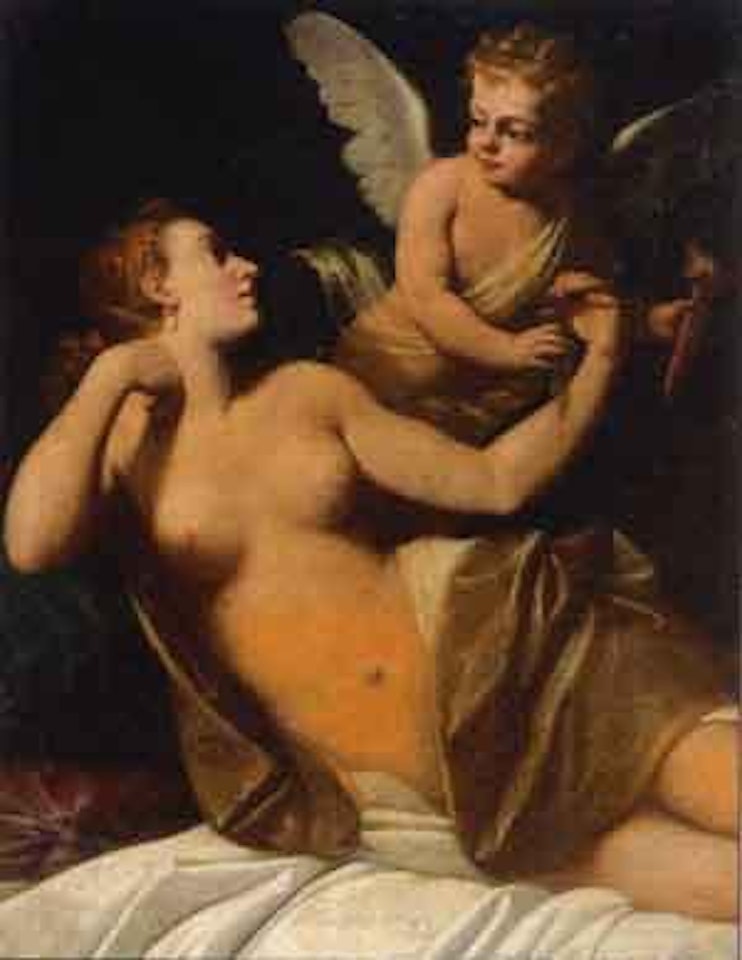 Venus and Cupid by Italian School