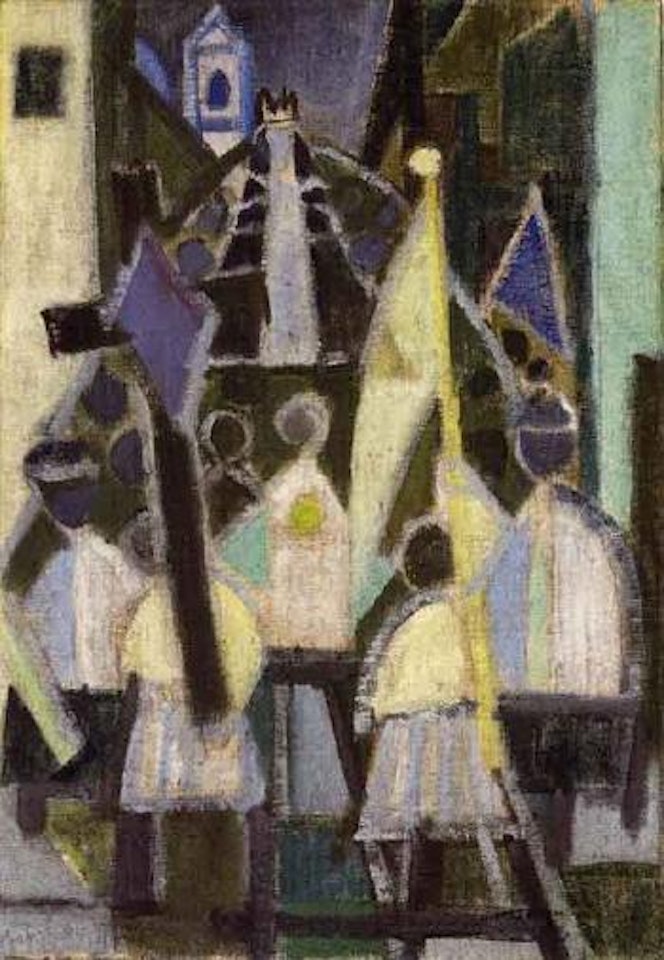 Porcession - Easter procession by Eduard Bargheer