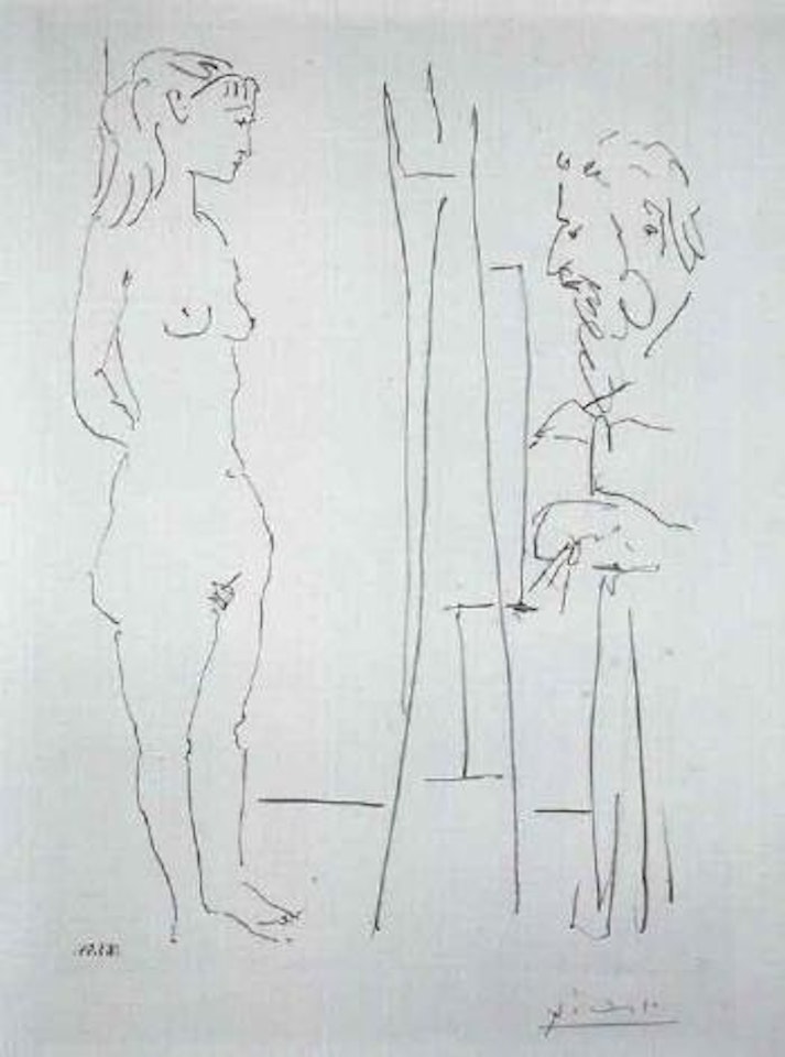 La pose nue by Pablo Picasso