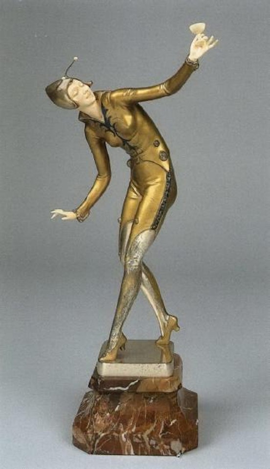 Champagne dancer by Ferdinand Preiss