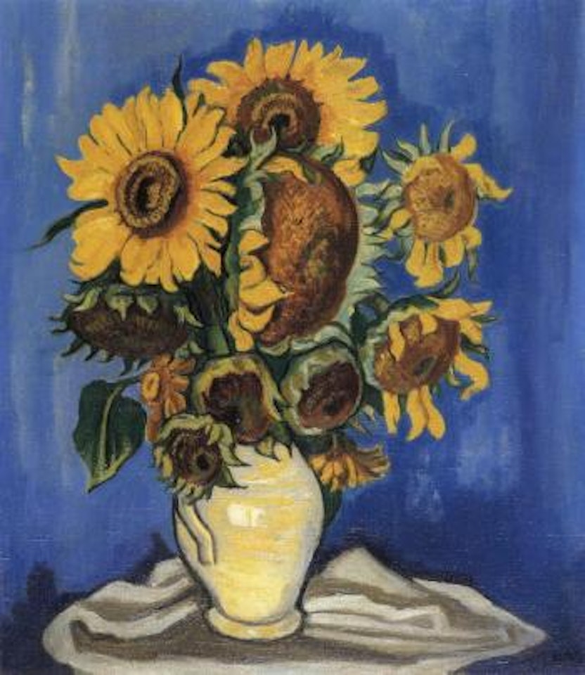Sunflowers by Max Pechstein