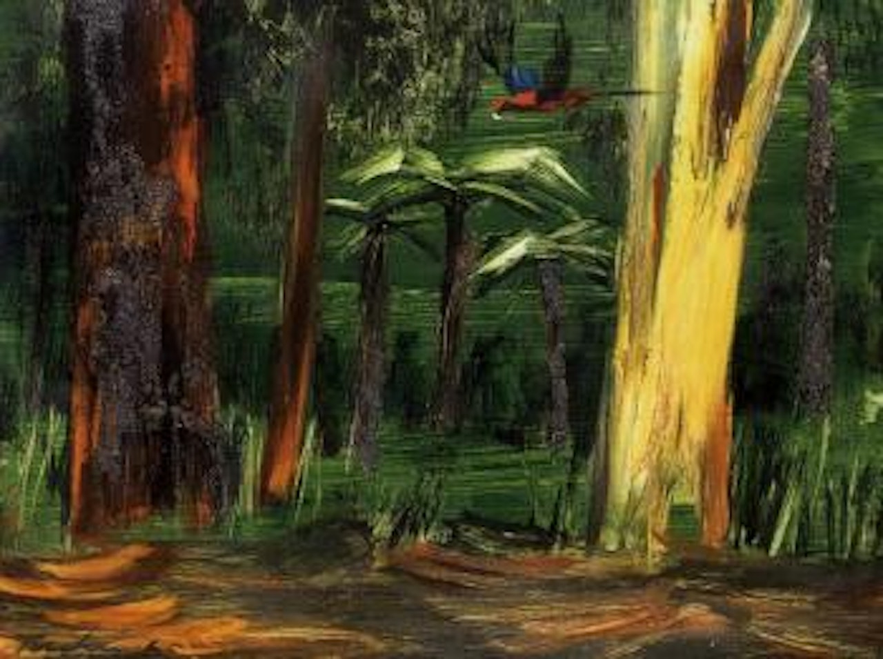 The gully by Albert Tucker
