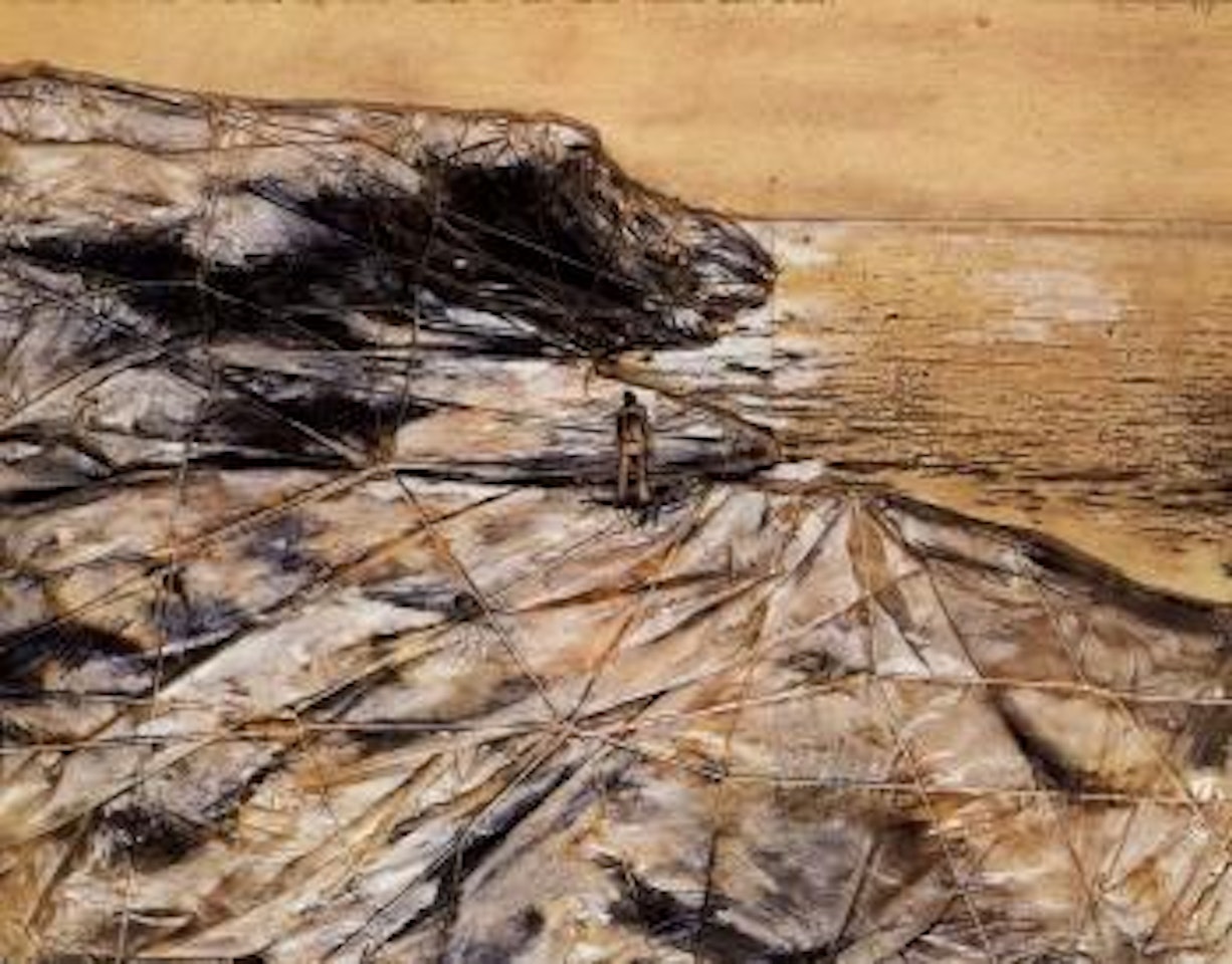 Packed coast project by Christo