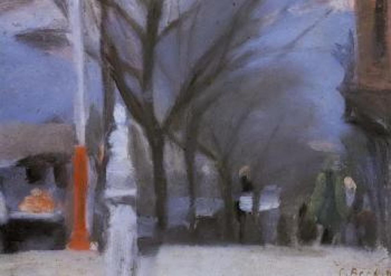 Collins Street, Melbourne by Clarice Beckett