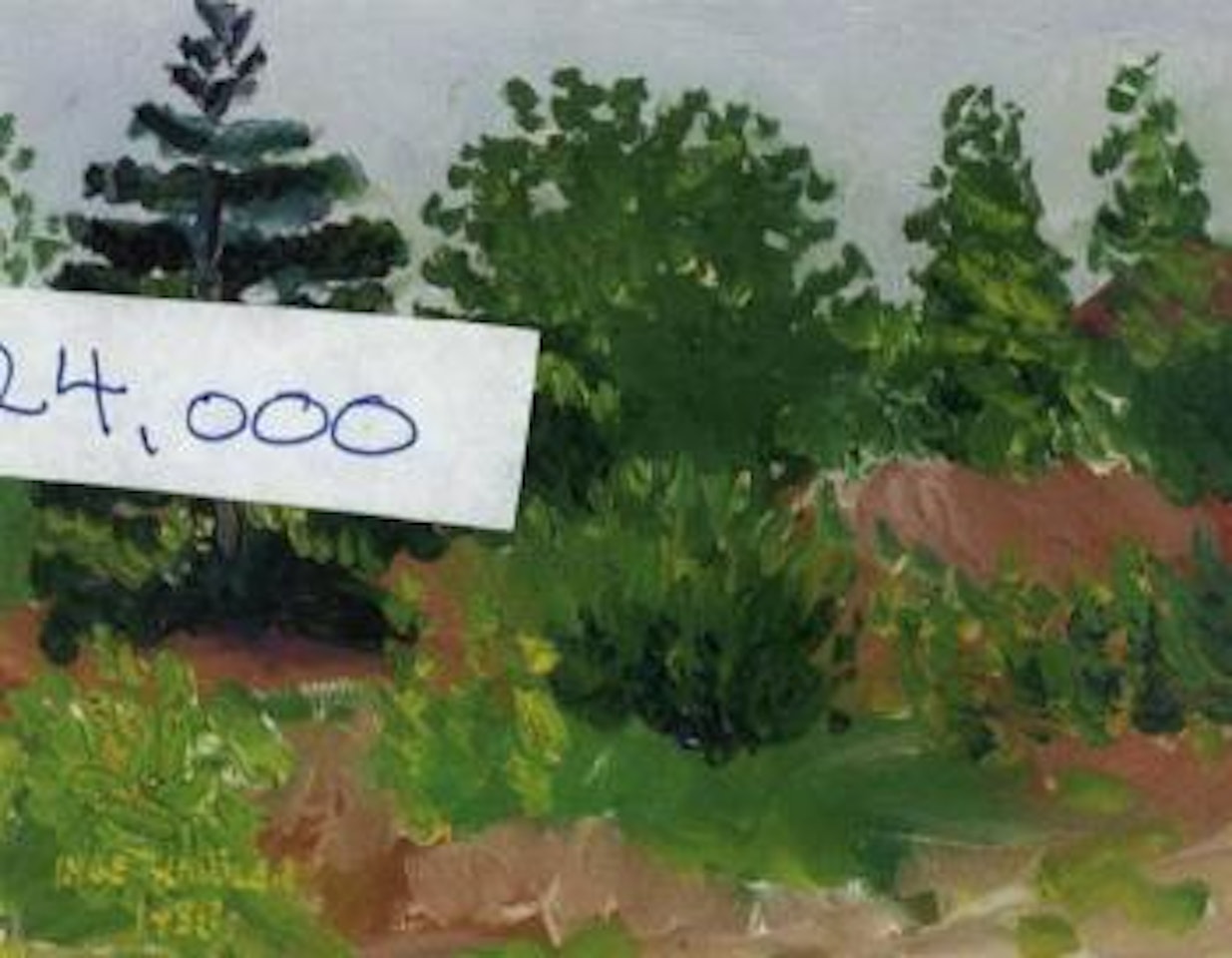 Landscape from Koster by Inge Schiöler