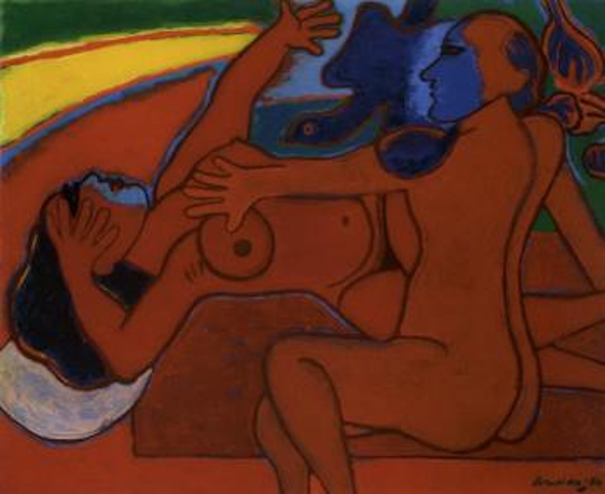 Couple a L'oiseau by Corneille
