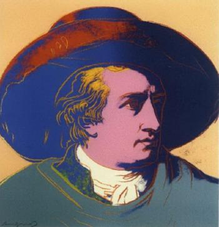 Goethe by Andy Warhol