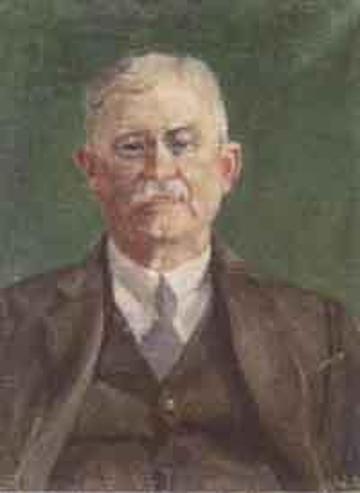 Portrait of Dr Jorgen Christian Aall Sandberg by Christian Krohg