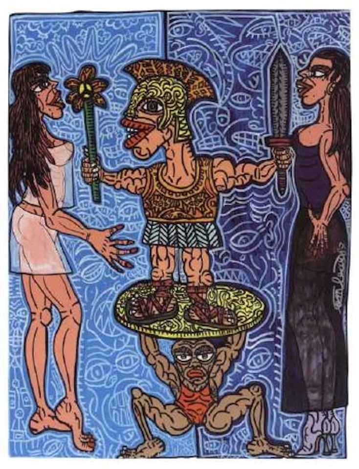 Personnages by Robert Combas