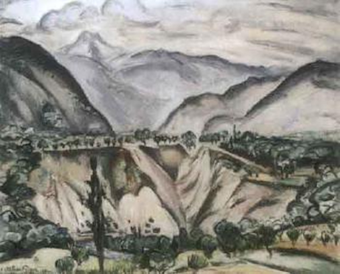 Paysage de Rocca spartera, Italie by Othon Friesz