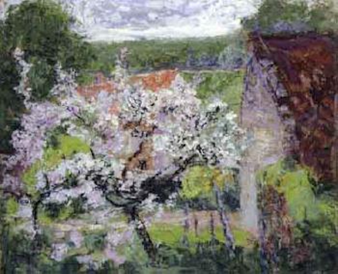 Amandiers en fleurs by Victor Charreton