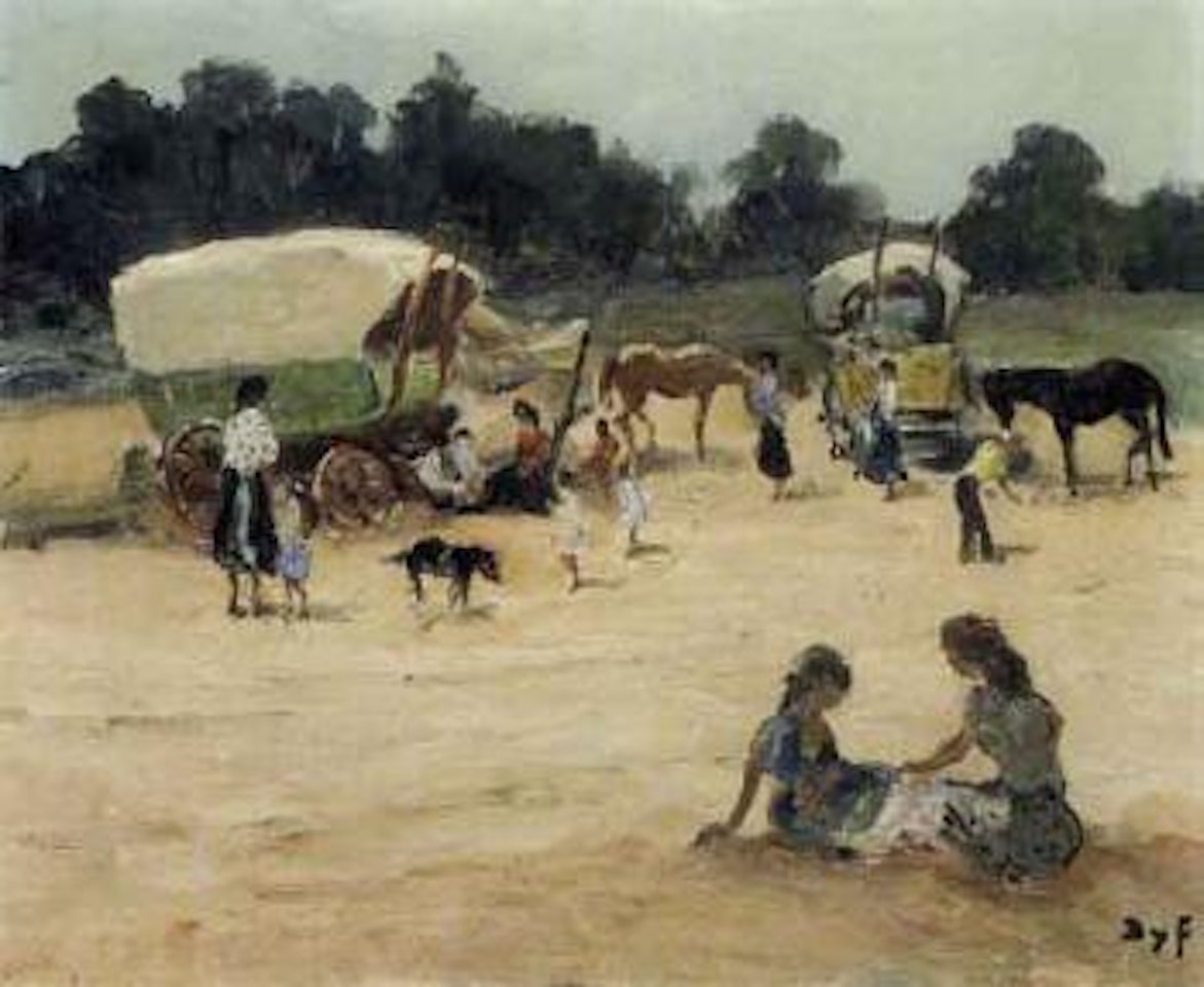 Le peuple du voyage by Marcel Dyf