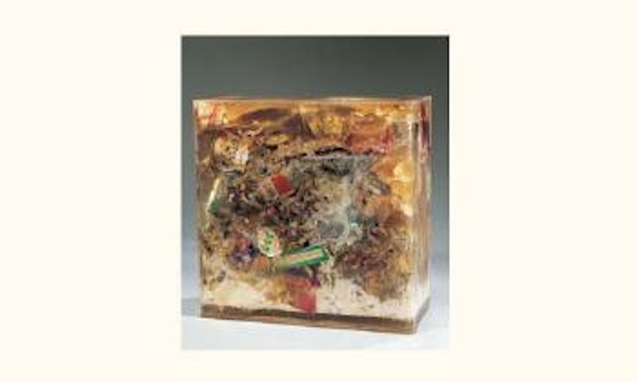 Poubelle organique, trash mash by Arman