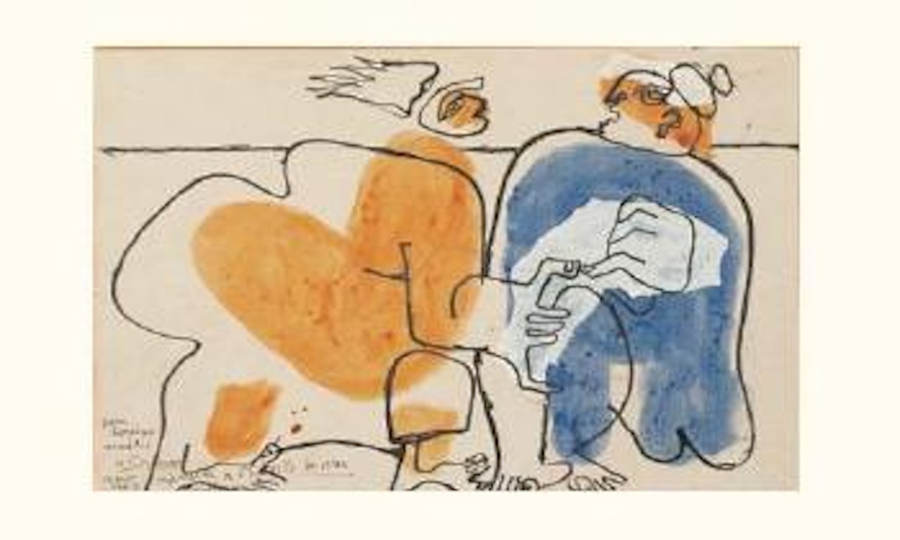 Couple en bord de mer by Le Corbusier