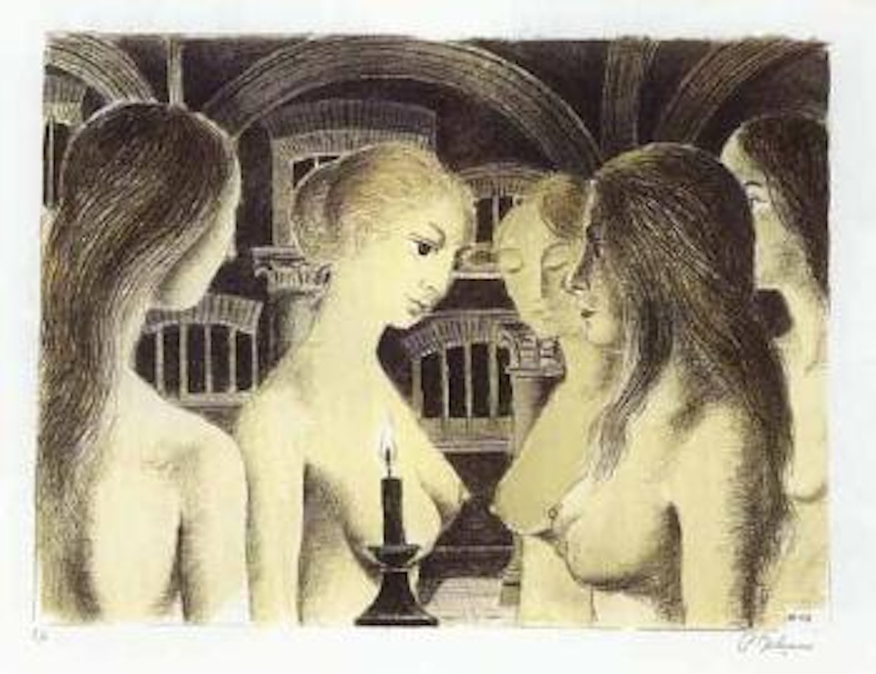 Voute by Paul Delvaux