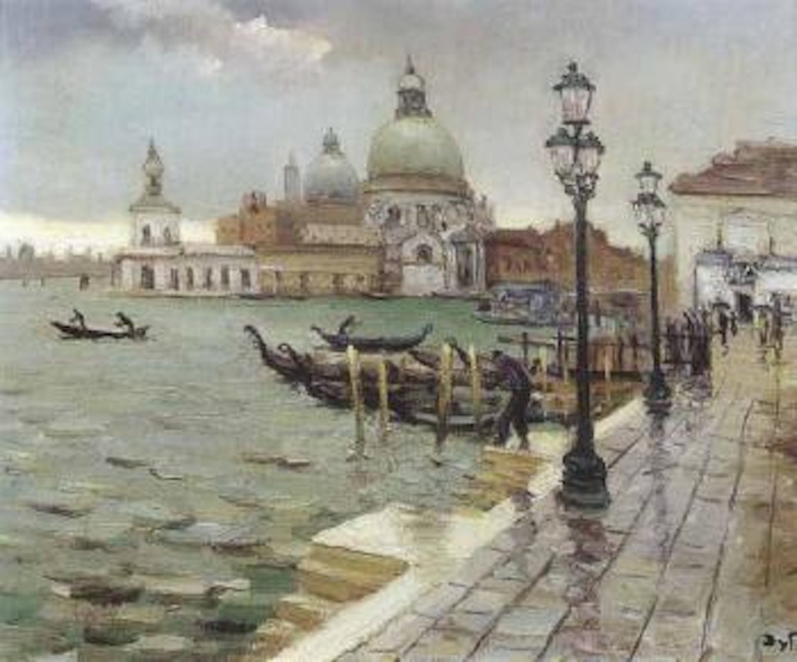 Venise, La Salute by Marcel Dyf