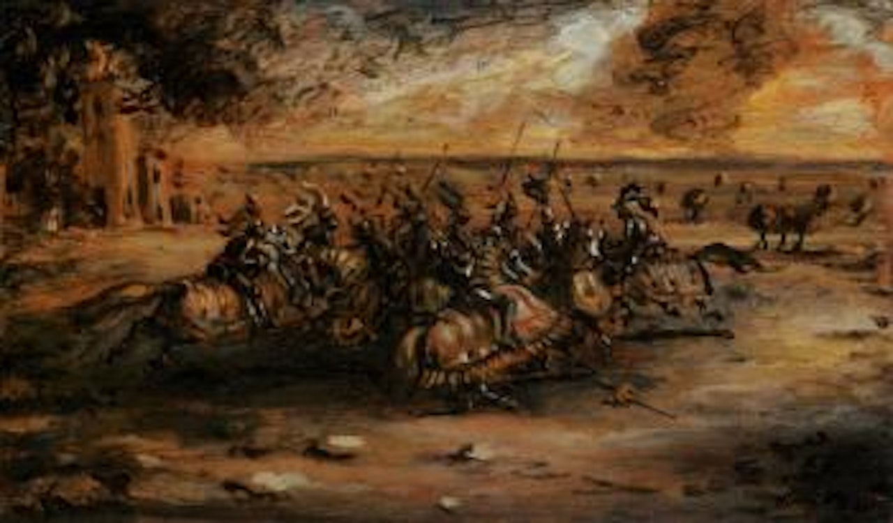 Battle by Giorgio de Chirico