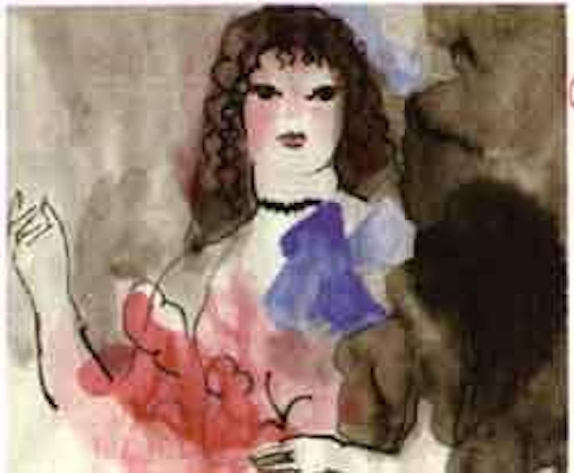 Portrait de jeune femme by Marie Laurencin