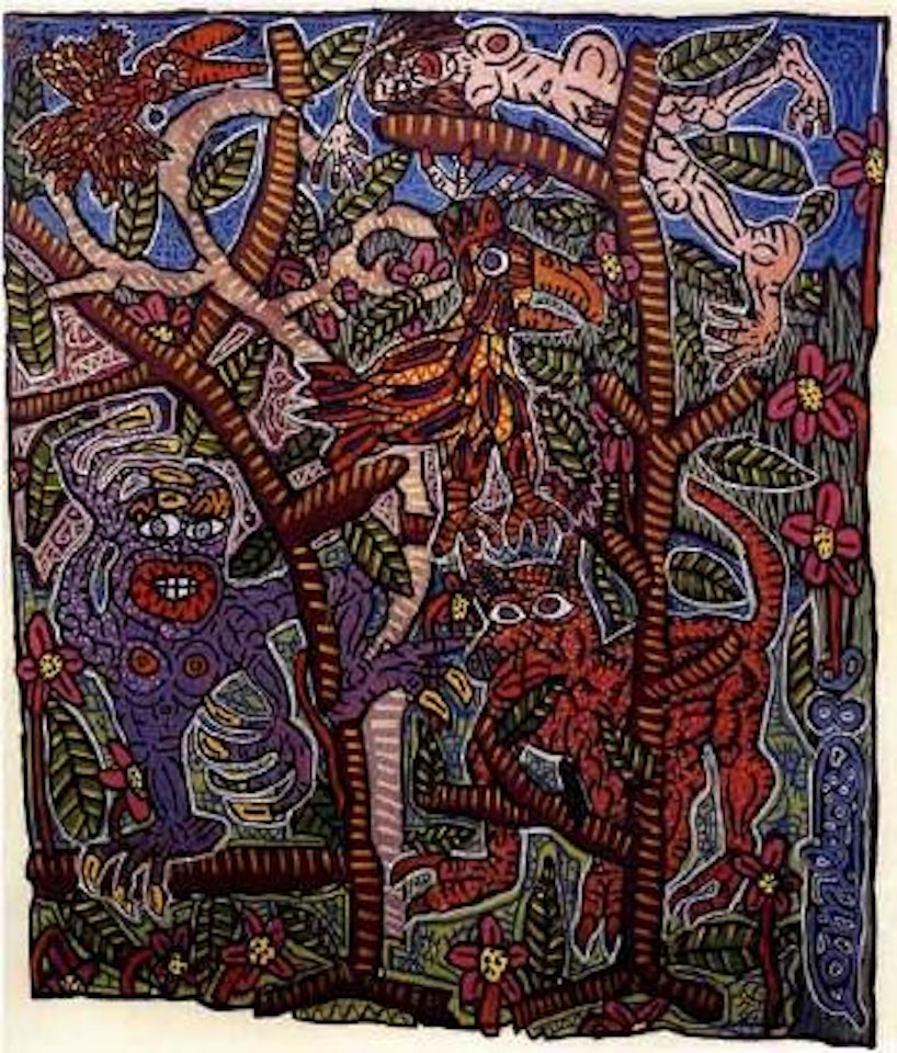 Jungle by Robert Combas