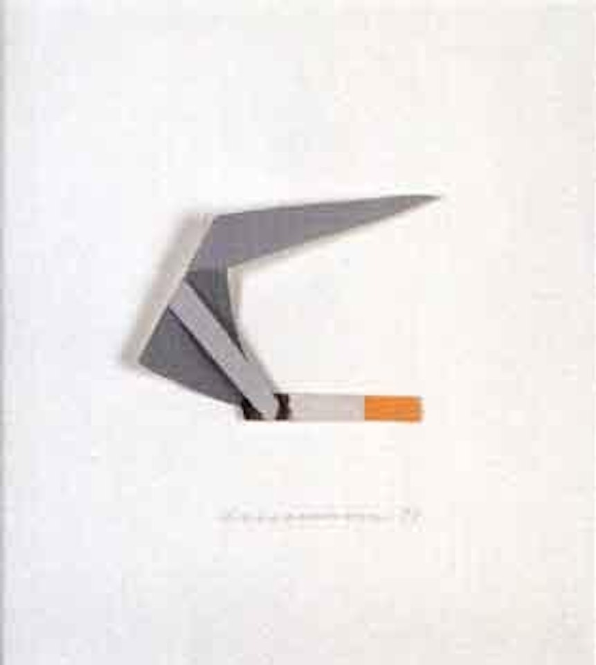 Smoking cigarette by Tom Wesselmann