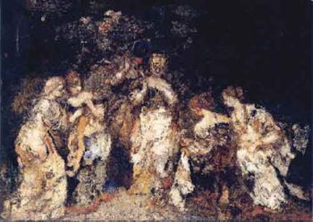 Elegantes by Adolphe Monticelli
