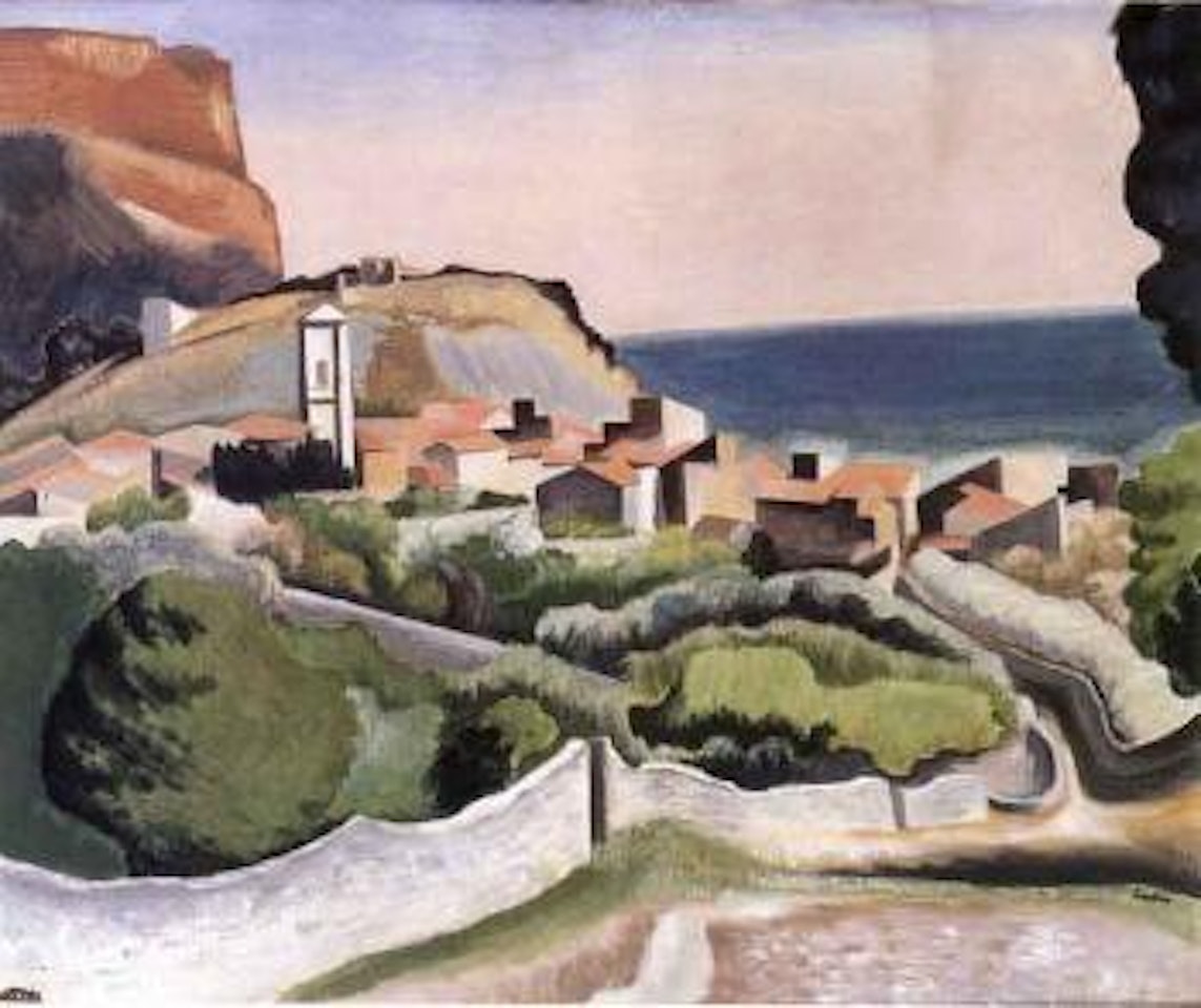 Sentier sur la colline Sainte Croix a Cassis by Auguste Herbin