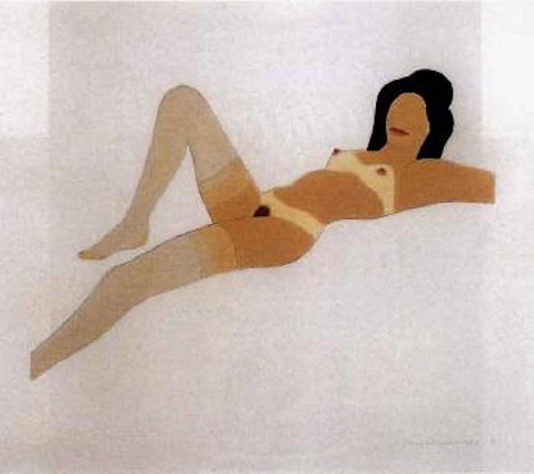 Embossed nude no 21 by Tom Wesselmann