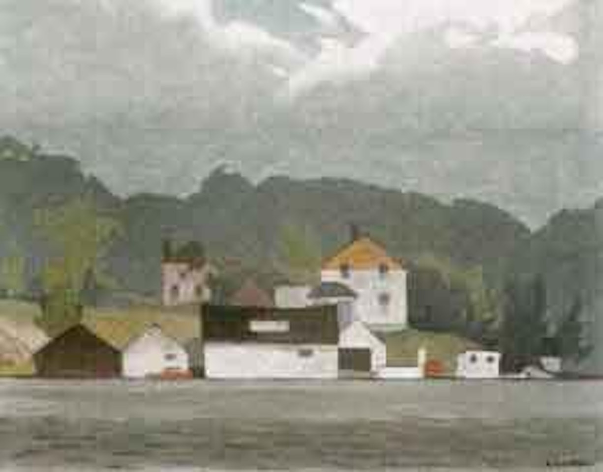 Grey morning, South Portage by Alfred Joseph Casson