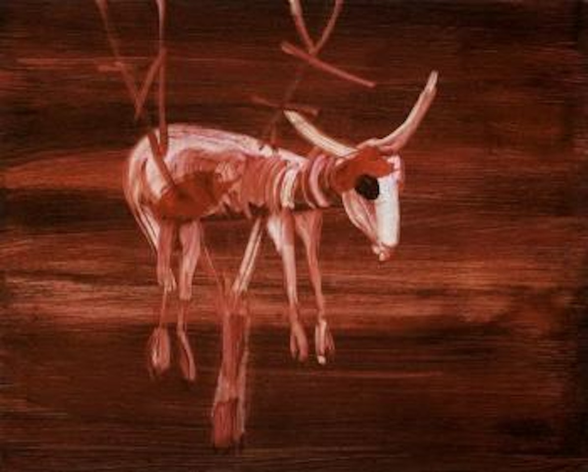 Ram in thicket- Samson and Dalila - Act III. Scene I by Sidney Nolan