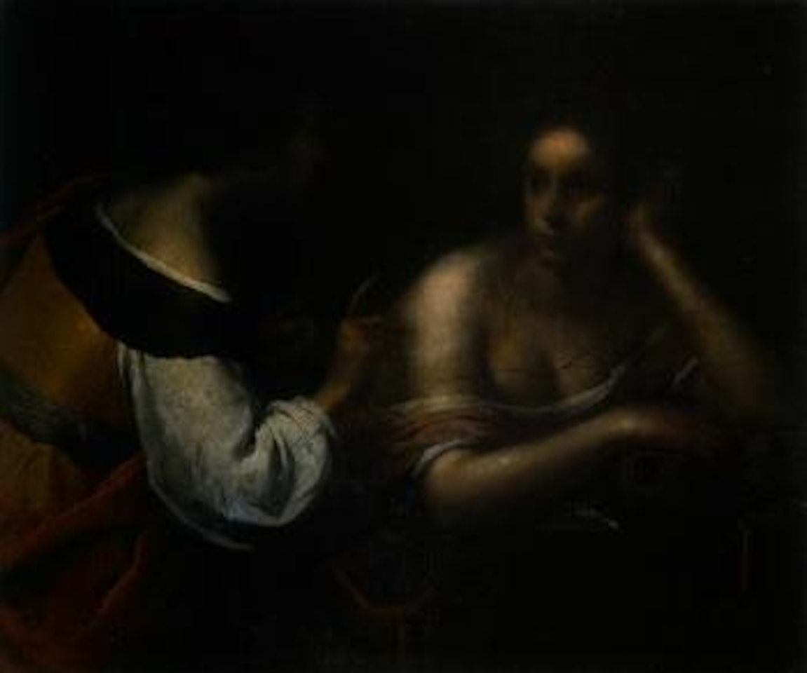 Two women by Giovanni Martinelli