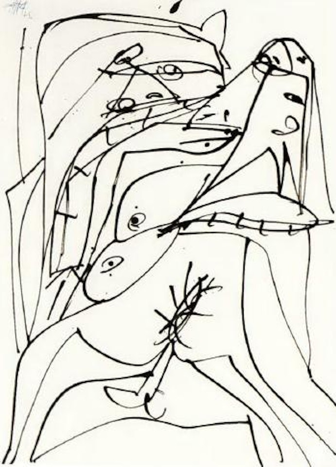 Untitled by Antonio Saura
