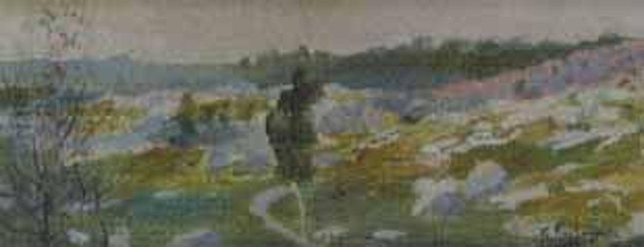 Gorges de Franchard by Georges Antoine Rochegrosse