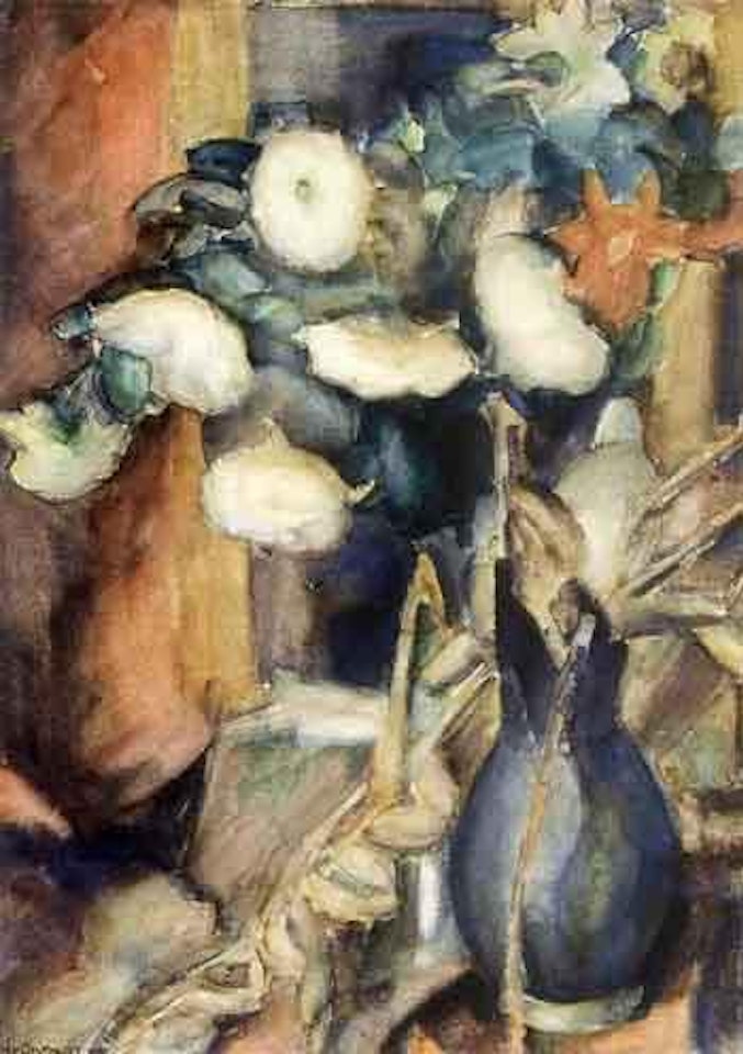 Bloemstilleven by Leo Gestel