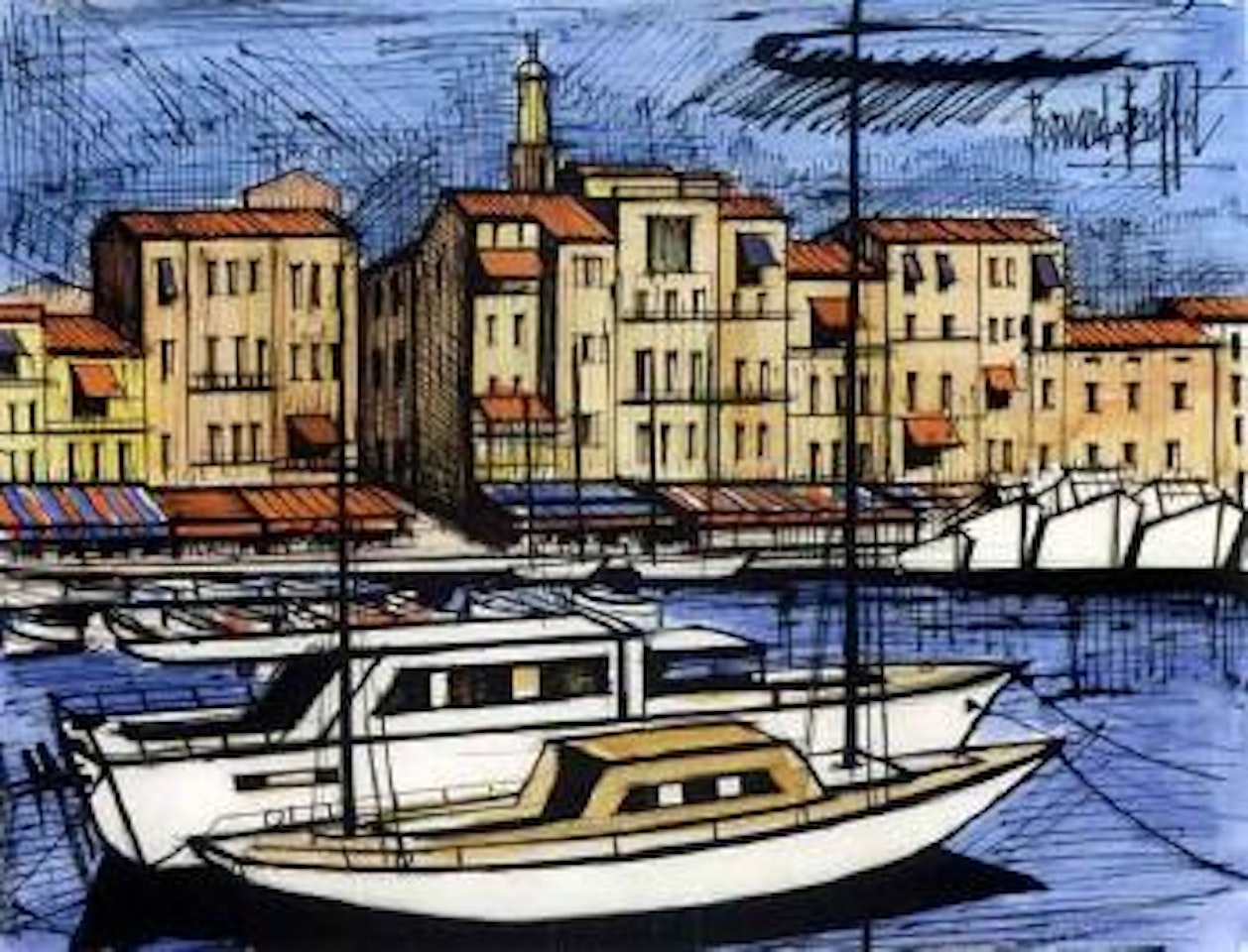 St. Tropez by Bernard Buffet