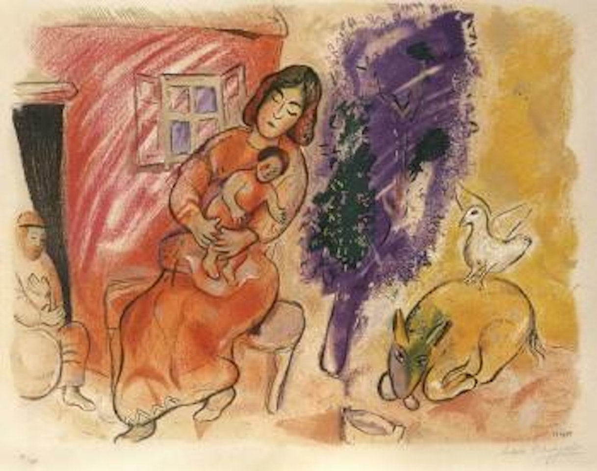 Maternite by Marc Chagall