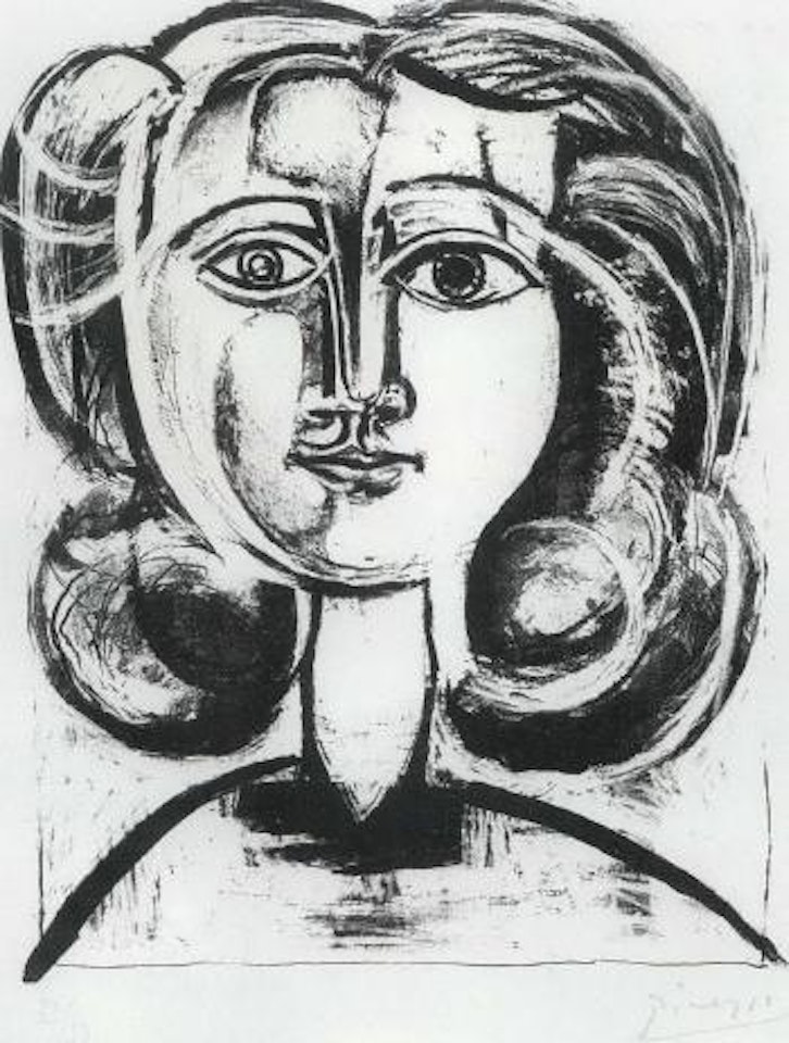 Tete de jeune fille by Pablo Picasso