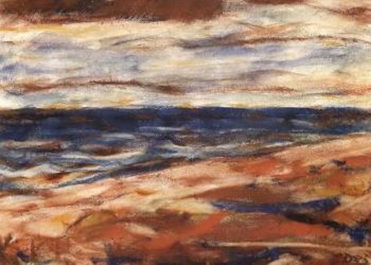 Baltic - Misdroy beach by Christian Rohlfs