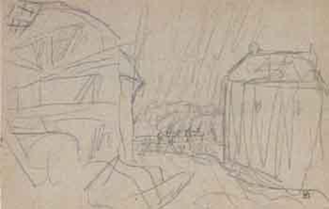 Vue de village by Pierre Bonnard