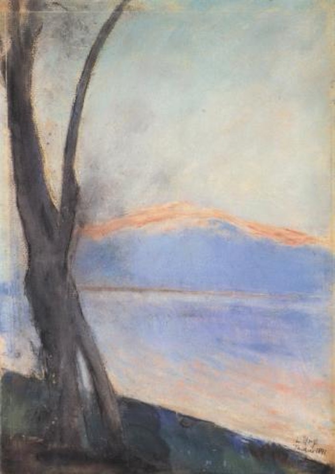 Monte Baldo by Lesser Ury