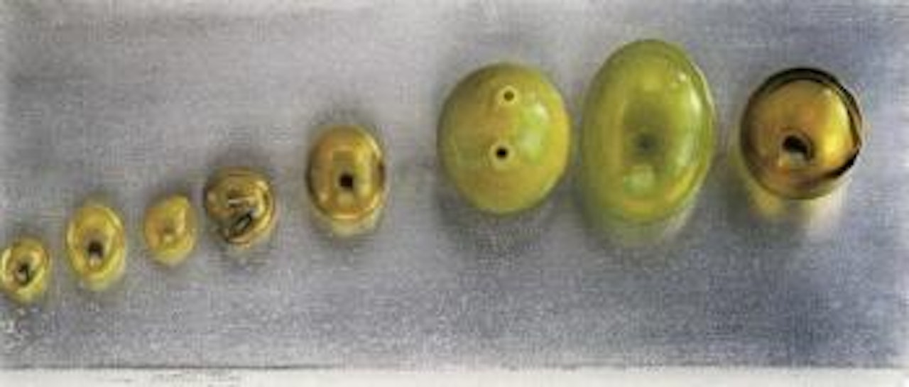 Panel by Egidio Costantini by Lucio Fontana