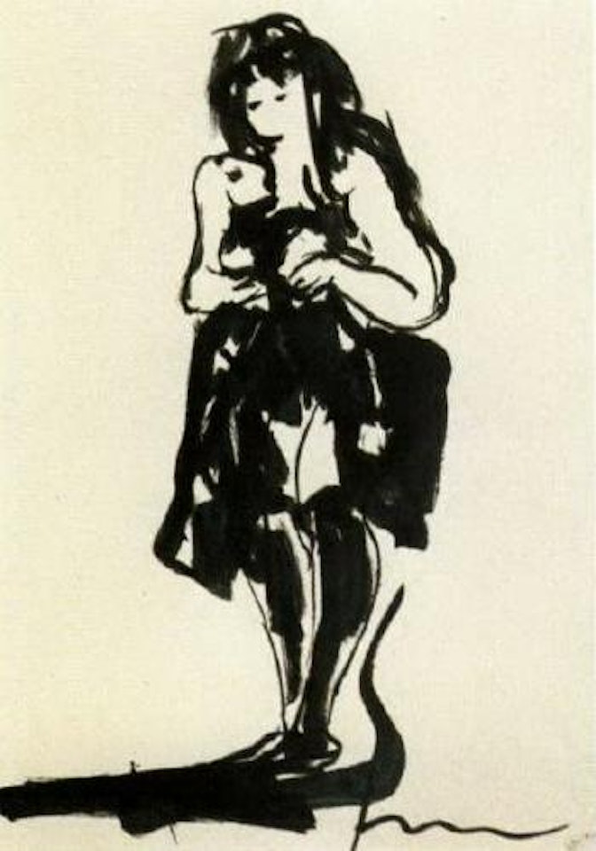 Figure by Lucio Fontana