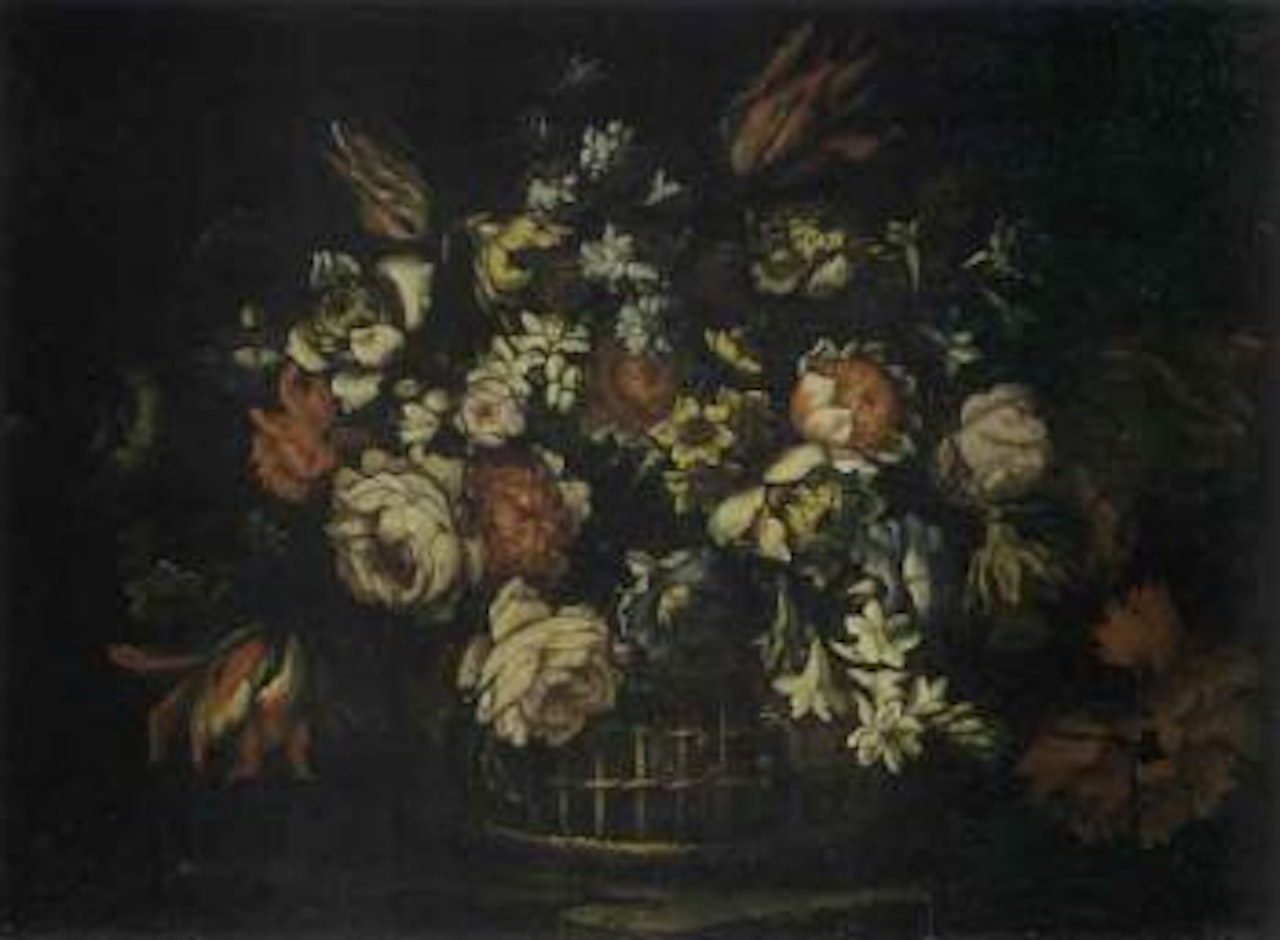 Still lives with flowers by Juan de Arellano