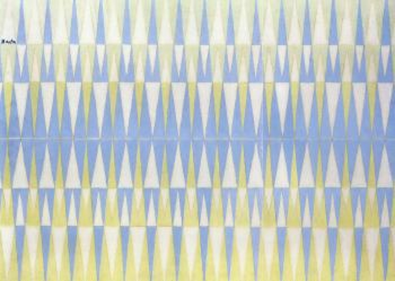 Colour changing composition by Giacomo Balla