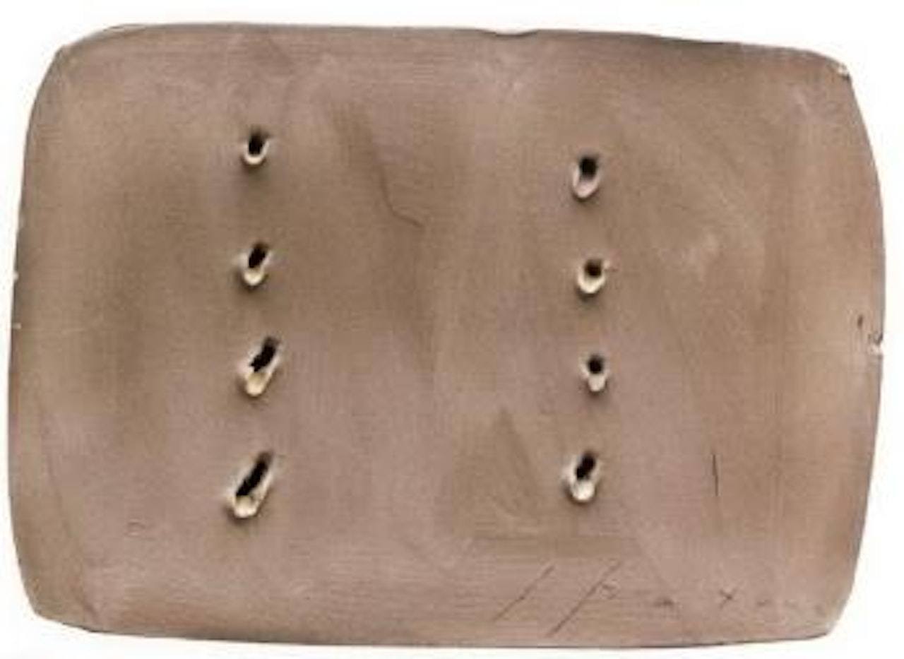 Spatial concept by Lucio Fontana