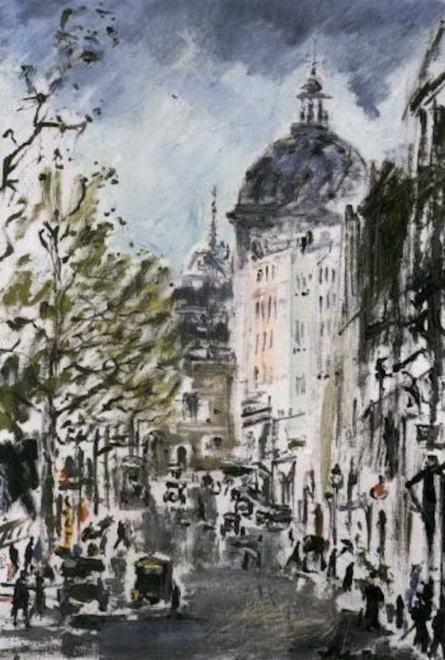 Quai Voltaire by Filippo de Pisis