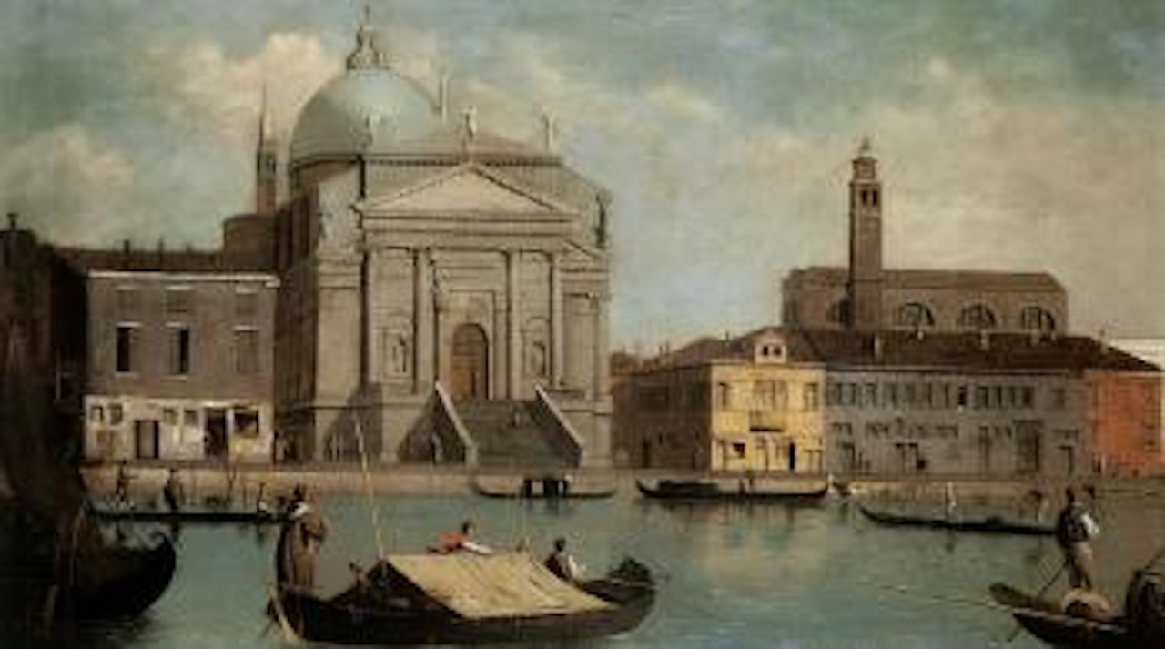 Vue de Venise avec l'Eglise du Redempteur by Canaletto