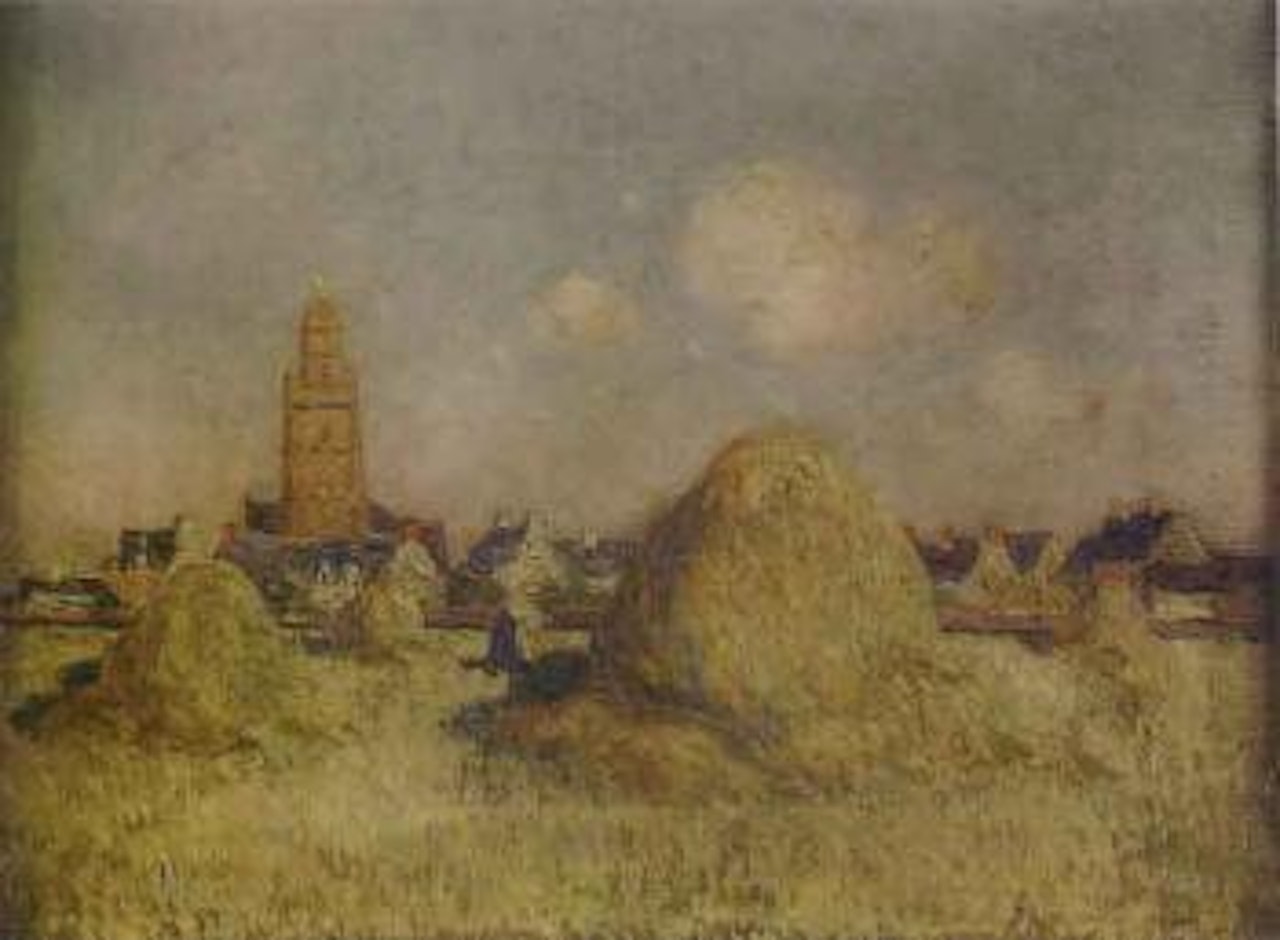 Fenaison en Bretagne by Ferdinand du Puigaudeau